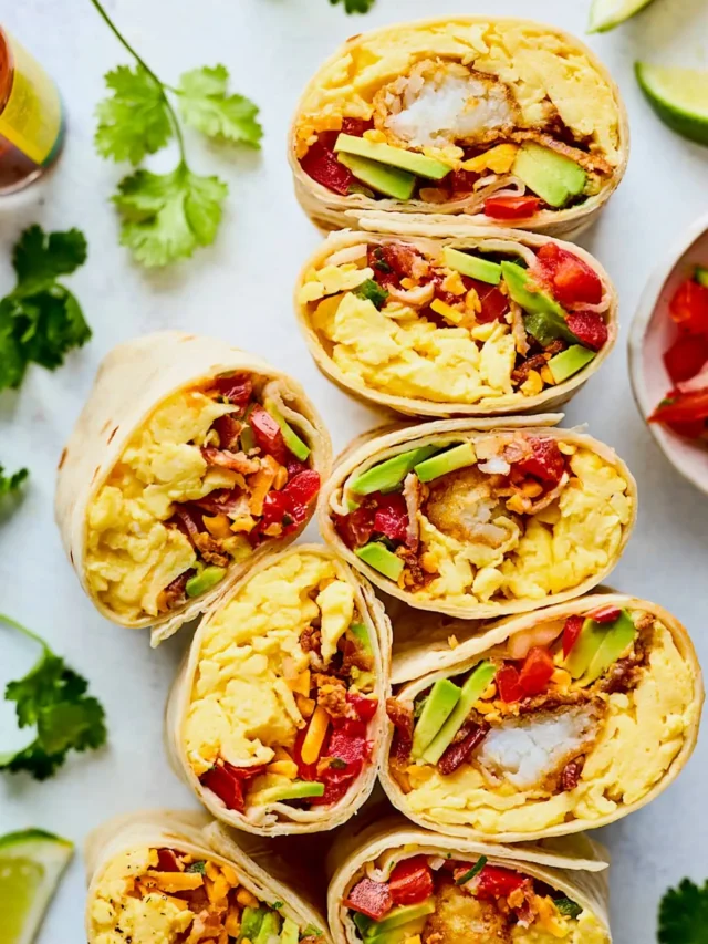 Breakfast Burritos Recipe