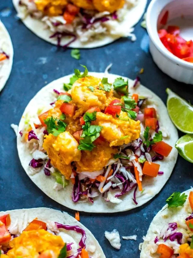 Bang Bang Shrimp Tacos (Dynamite Shrimp)