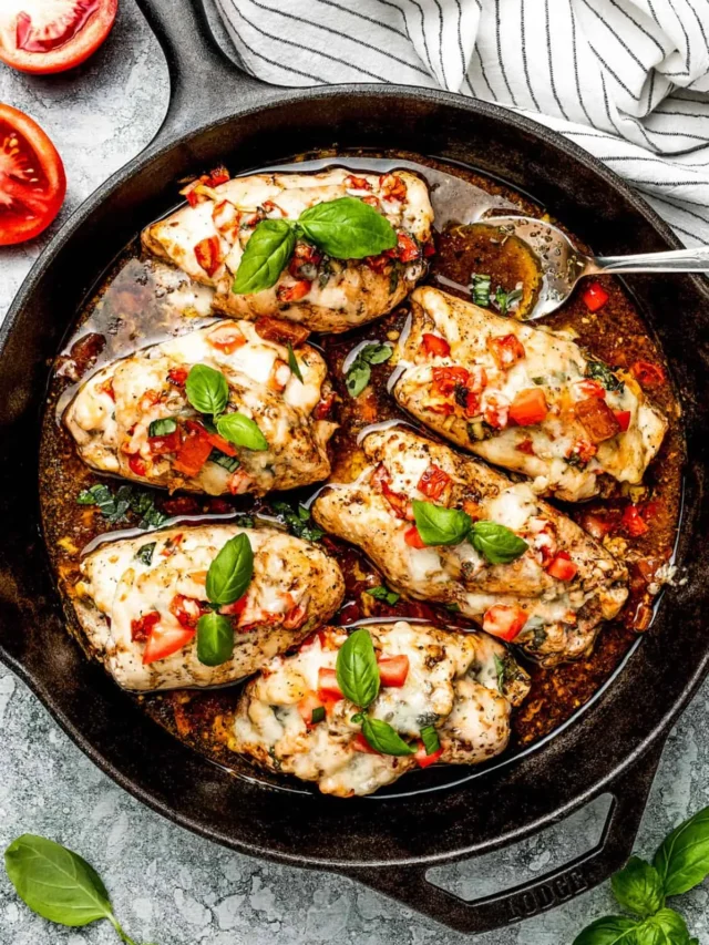 Easy Bruschetta Chicken Recipe