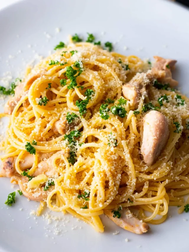 Chicken Scampi Pasta Recipe